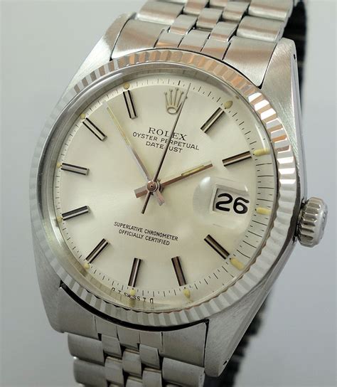 rolex 1601 white gold bezel|Rolex 1601 gold edition.